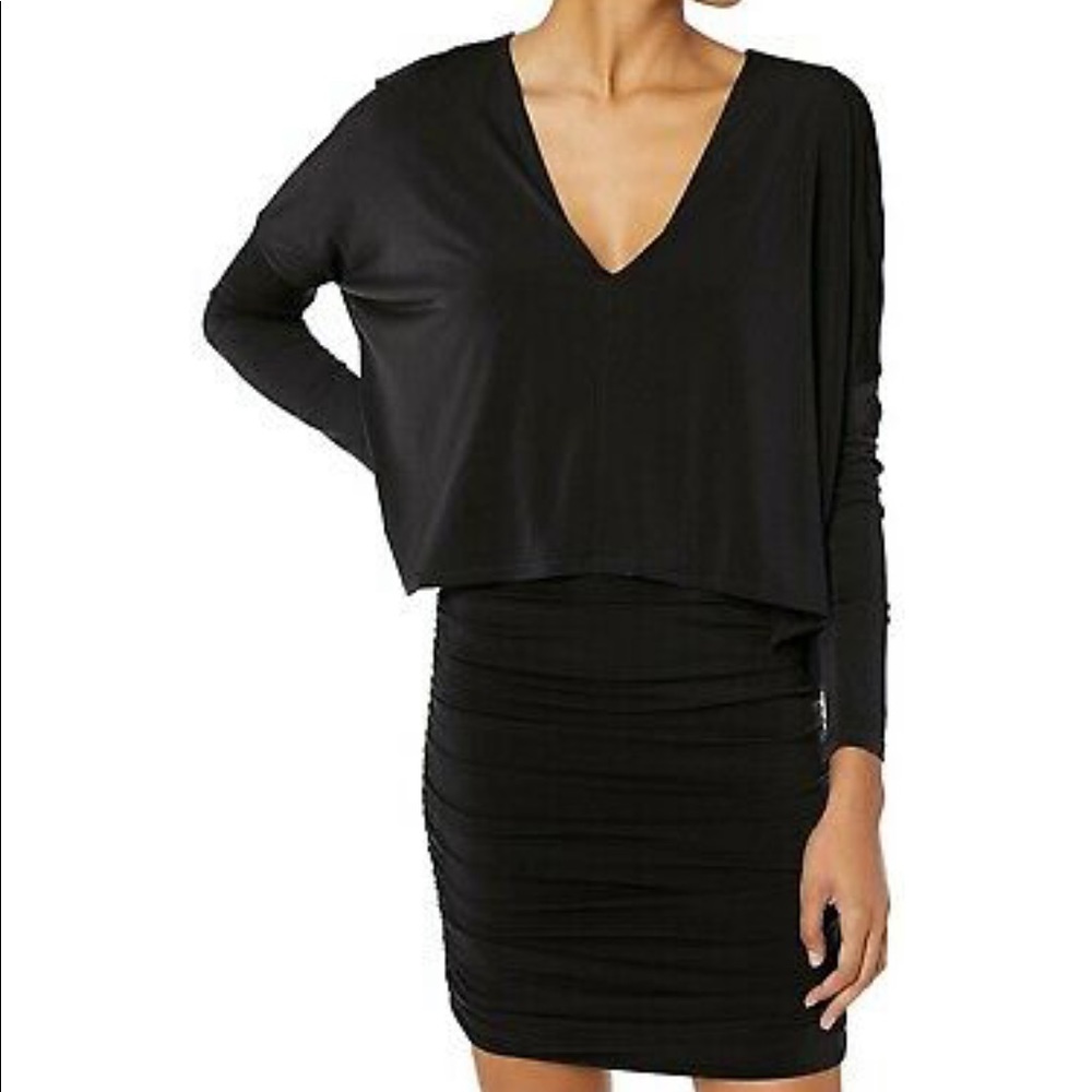 BCBGMAXAZRIA Ruched Dress